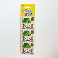 Sticker Garden★ キャンプ ネズミ CAMPING MOUSE
