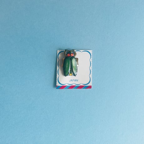 虫 レトロバッチ INSECT BADGE