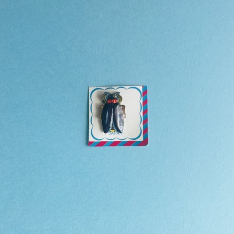 虫 レトロバッチ INSECT BADGE