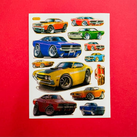自動車 ④ キラキラ シール AUTOMOBILE STICKER