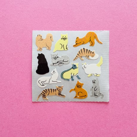 ミニ猫 シール MINI CATS STICKER