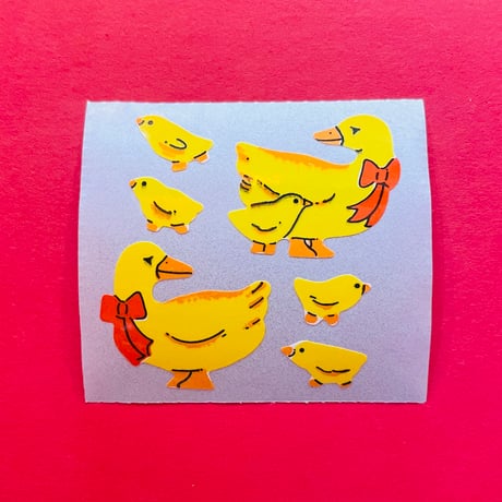 アヒル シール DUCK STICKER
