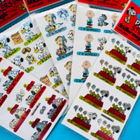 PEANUTS スヌーピー プリズム ステッカー パッケージ入り PEANUTS SNOOPY STICKERS