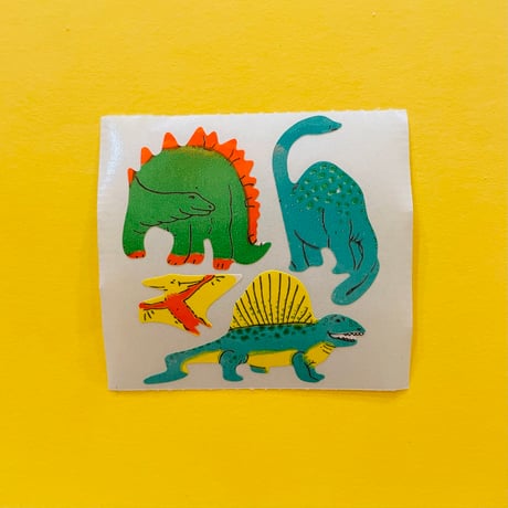 恐竜 シール DINOSAUR STICKER