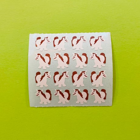 ミニ馬 シール MINI HORSE STICKER