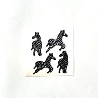 シマウマ シール ZEBRA STICKER
