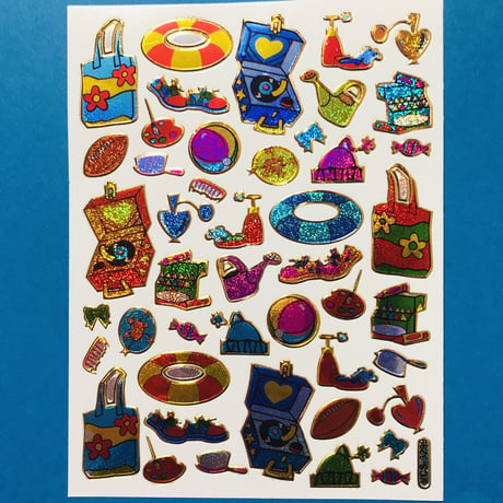 ビーチ グッズ キラキラ シール BEACH GOODS STICKER