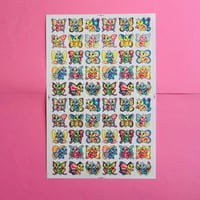 蝶々 ⑦ シール 大 BUTTERFLY STICKER