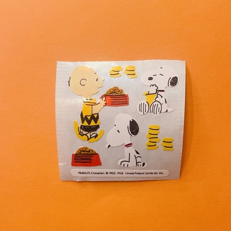 スヌーピー ① シール SNOOPY STICKER