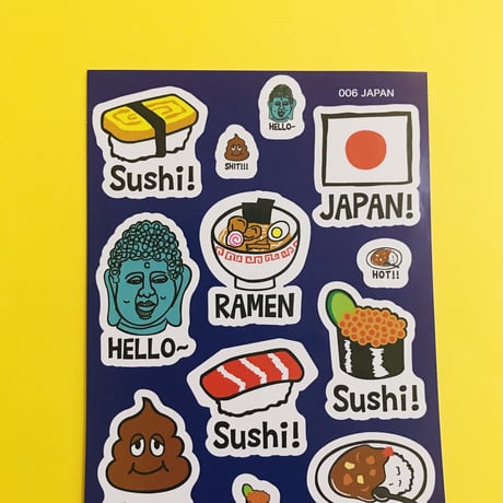 かわいいイラスト ④ シール