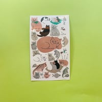 猫 シール 大きいサイズ CAT STICKER