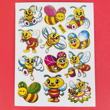 蜂 ハチ シール BEE STICKER