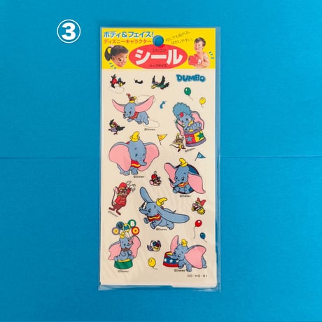 レトロなディズニーステッカー VINTAGE DISNEY STICKER