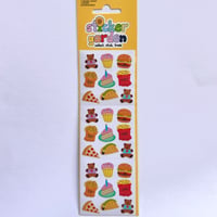 Sticker Garden★ くまとジャンクフード