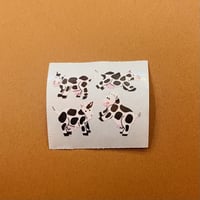 牛 シール COW STICKER