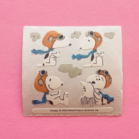 スヌーピー ⑦ シール SNOOPY STICKER