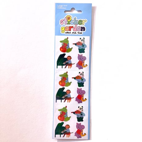 Sticker Garden★ 動物 音楽会 ANIMAL