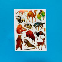 動物 ⑨ キラキラ シール ANIMAL  STICKER