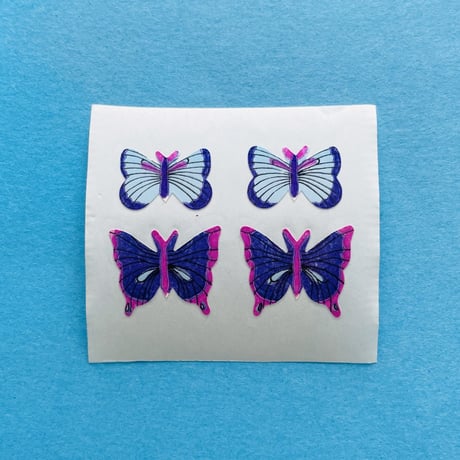 蝶々 シール BUTTERFLY STICKER
