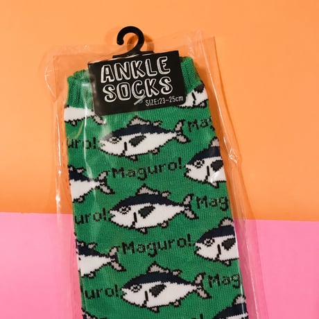 マグロ 靴下 TUNA FISH ANKLE SOCKS