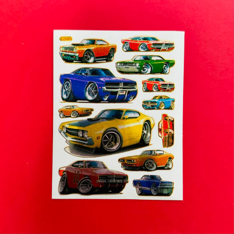 自動車 ④ キラキラ シール AUTOMOBILE STICKER