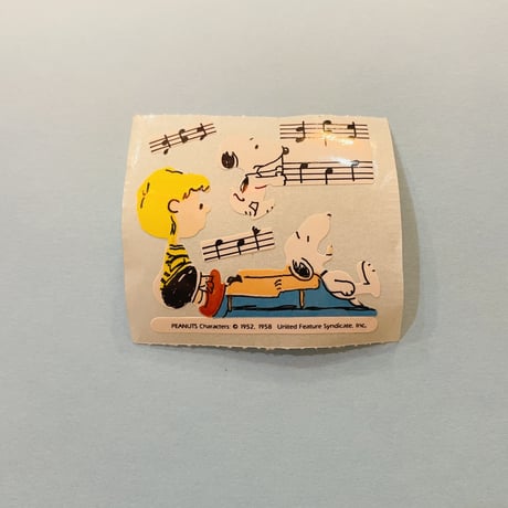 スヌーピー ⑤ シール SNOOPY STICKER