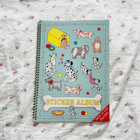 犬 ステッカーアルバム DOG STICKER ALBUM