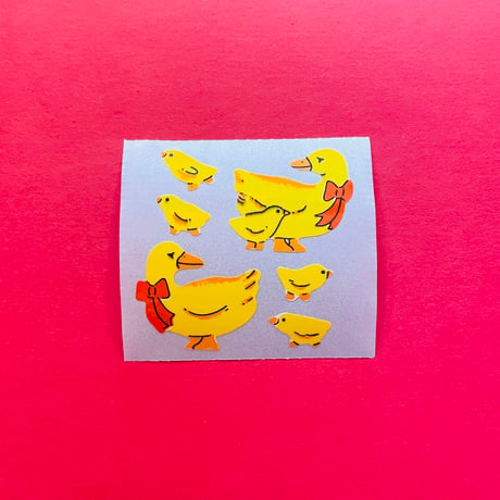 アヒル シール DUCK STICKER
