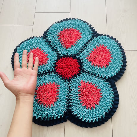 ⭐️ラグ⭐️花⑤ RUG