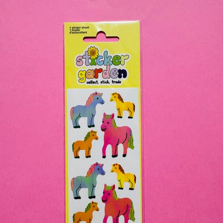 Sticker Garden★馬 HORSE