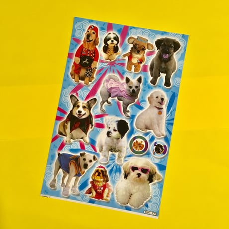 犬 いぬ シール 大 DOG STICKER ②