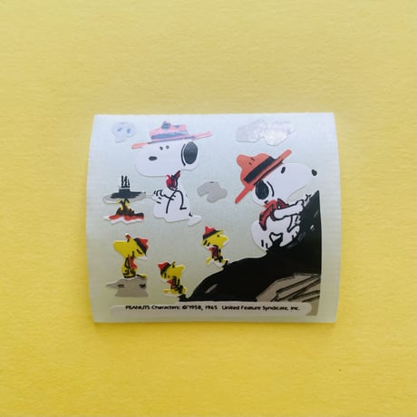 スヌーピー (12) シール SNOOPY STICKER