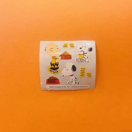 スヌーピー ① シール SNOOPY STICKER