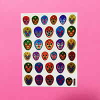 マスクマン ③ キラキラ シール MASKMAN  STICKER