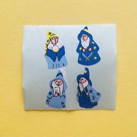 魔法使い シール WIZARDS STICKER