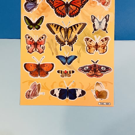 蝶々③ シール 大 BUTTERFLY STICKER