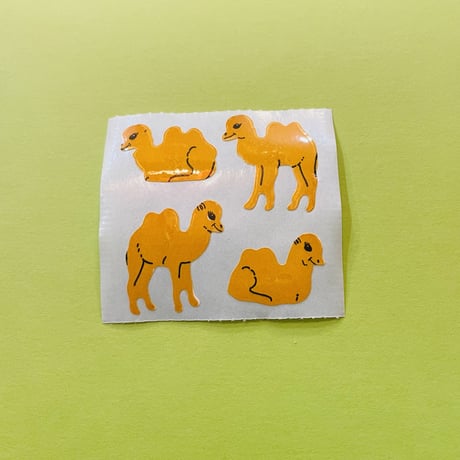 ラクダ シール CAMEL STICKER