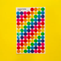 カラフル スマイル シール COLORFUL SMILE STICKER