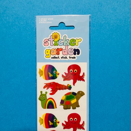 Sticker Garden★海の生き物 SEA ANIMALS
