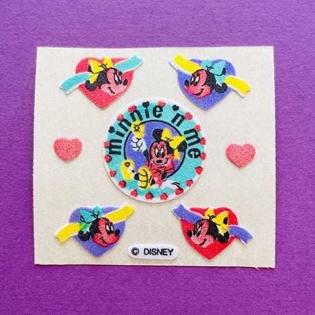 ミニー シール MINNIE MOUSE STICKER
