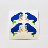 Great 7 シール くじら ザラザラ WHALE STICKER