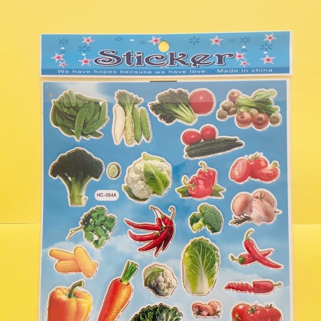 野菜のシール VEGETABLE STICKER