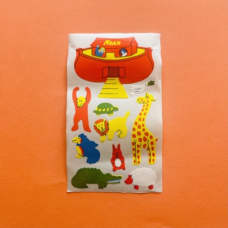 ノアの箱舟 シール 大きいサイズ NOAH`S ARK STICKER
