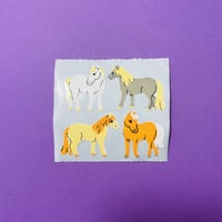 馬 ① シール HORSE STICKER