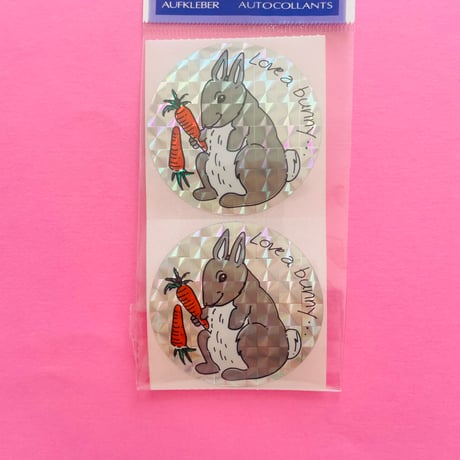 うさぎ プリズムシール RABBIT PRISM STICKER