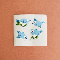 青い鳥 シール BLUE BIRDS STICKER