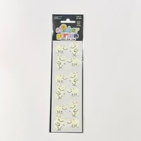 Sticker Garden★暗闇で光るカバ シール hippo