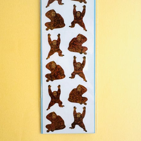 Sticker Garden★オランウータン orangutan