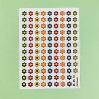 ミニフラワー キラキラ シール MINI FLOWER STICKER