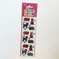 Sticker Garden★ カラフル ネコ COLORFUL CAT